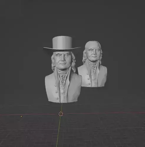 Jeremy Bentham 3D print model
