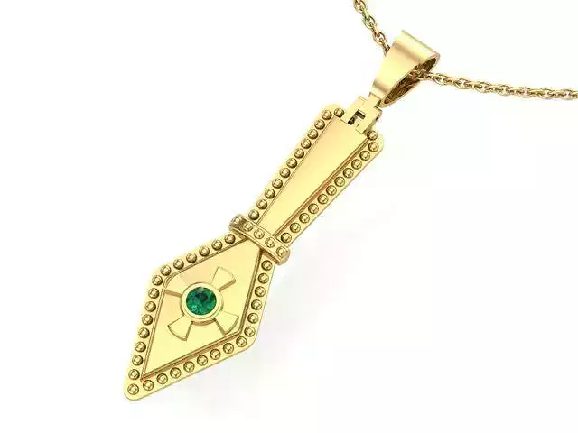 Geghard Cross pendant