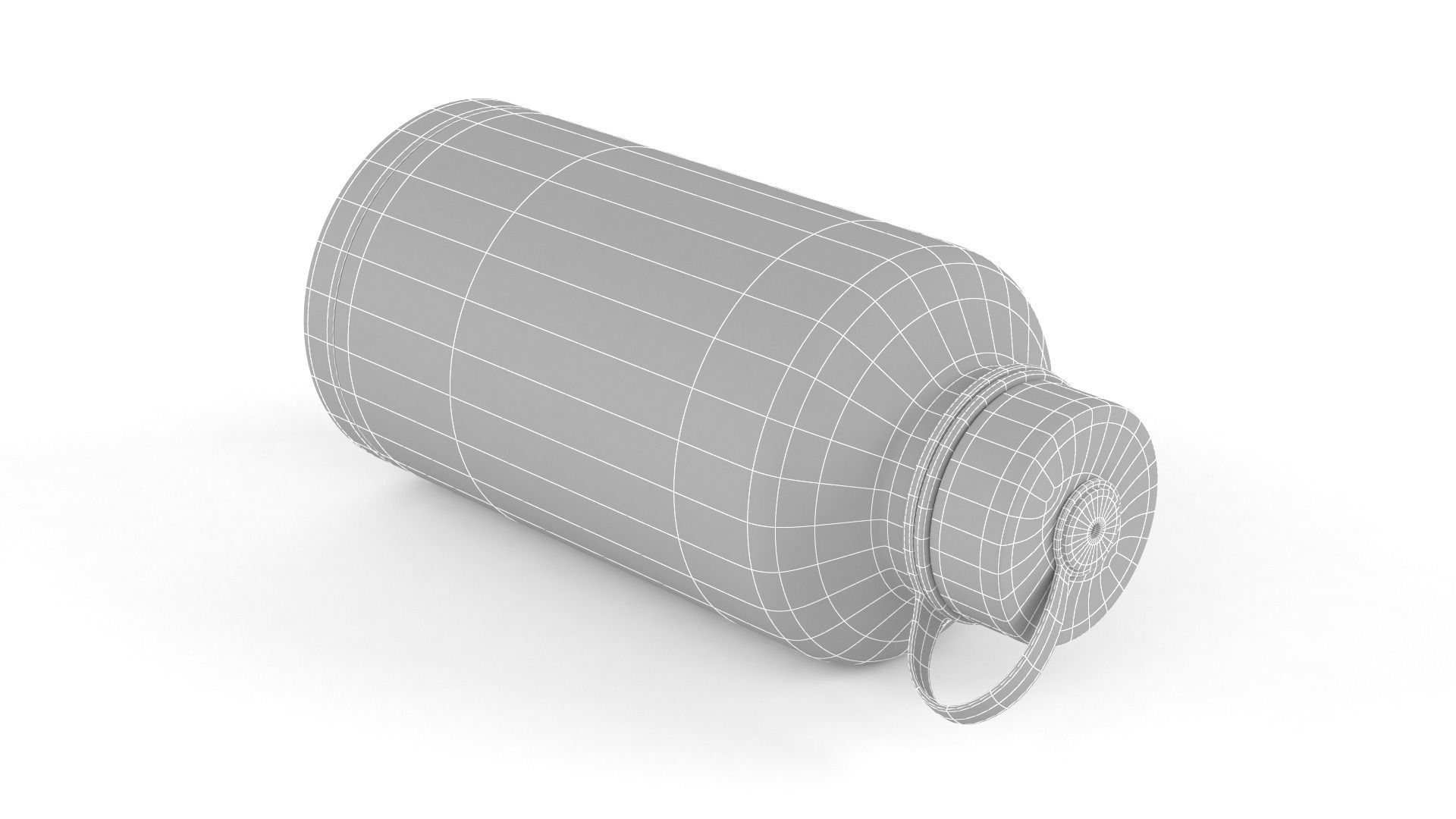 Water Bottle 3D model_9