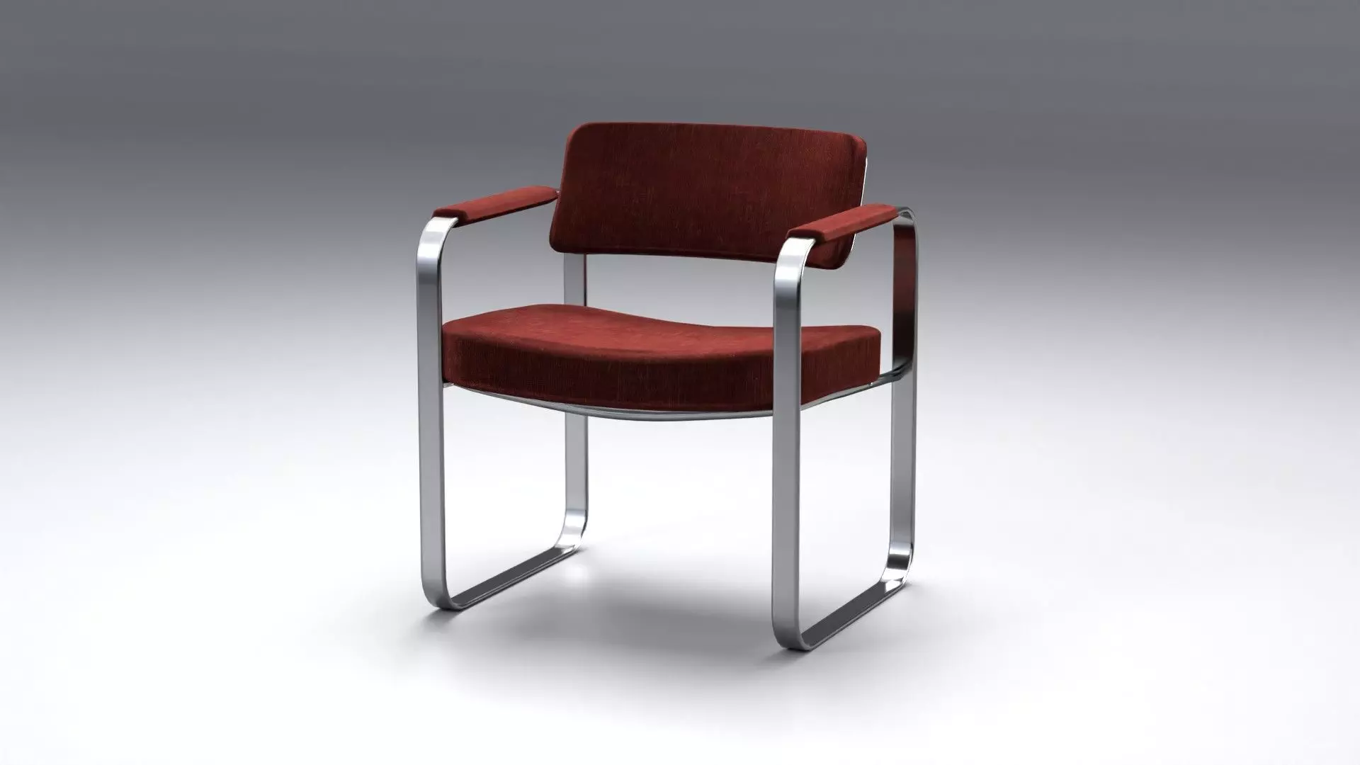 Eero Arnio inspired executive office chair 3D model