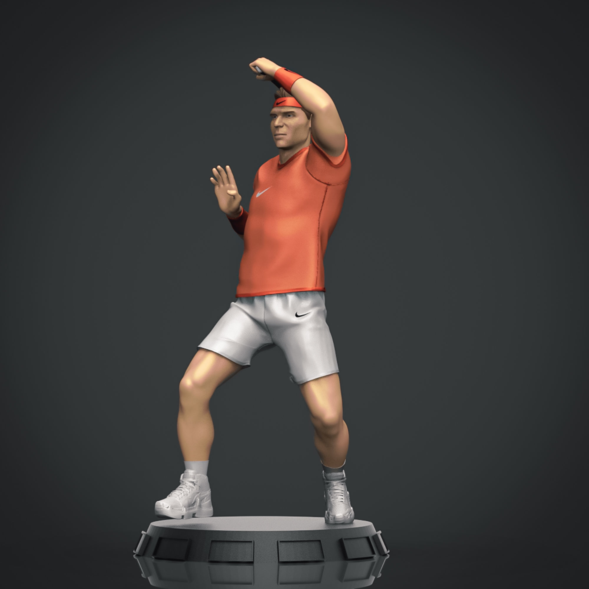  Rafael Nadal 3D Printable 4  3D print model_6
