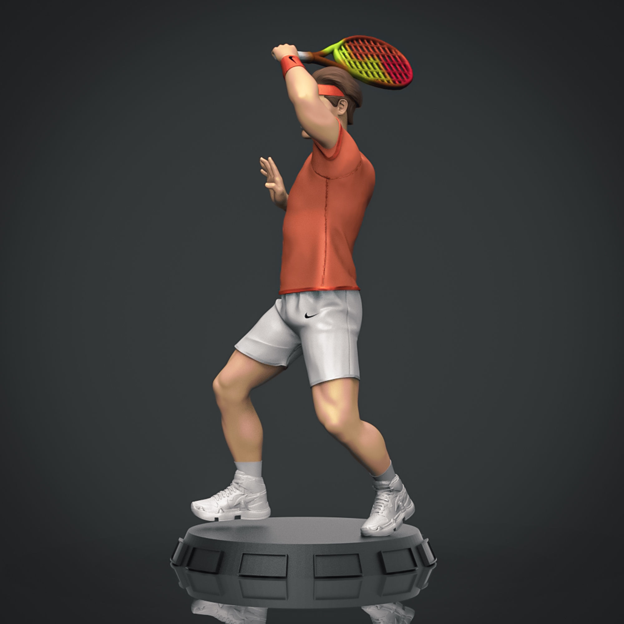 Rafael Nadal 3D Printable 4  3D print model_3