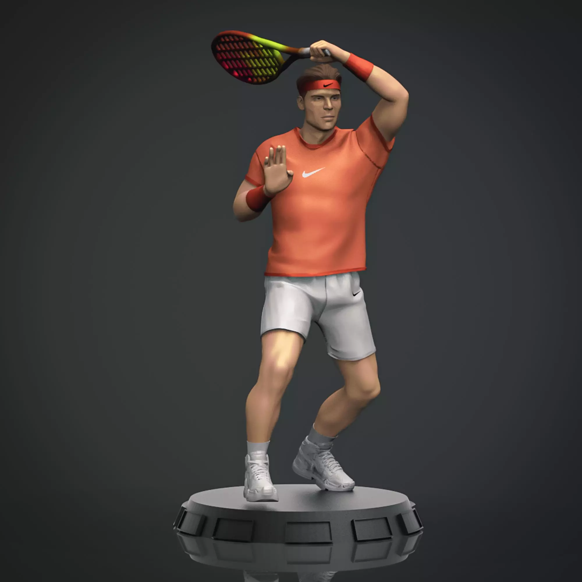  Rafael Nadal 3D Printable 4  3D print model_0