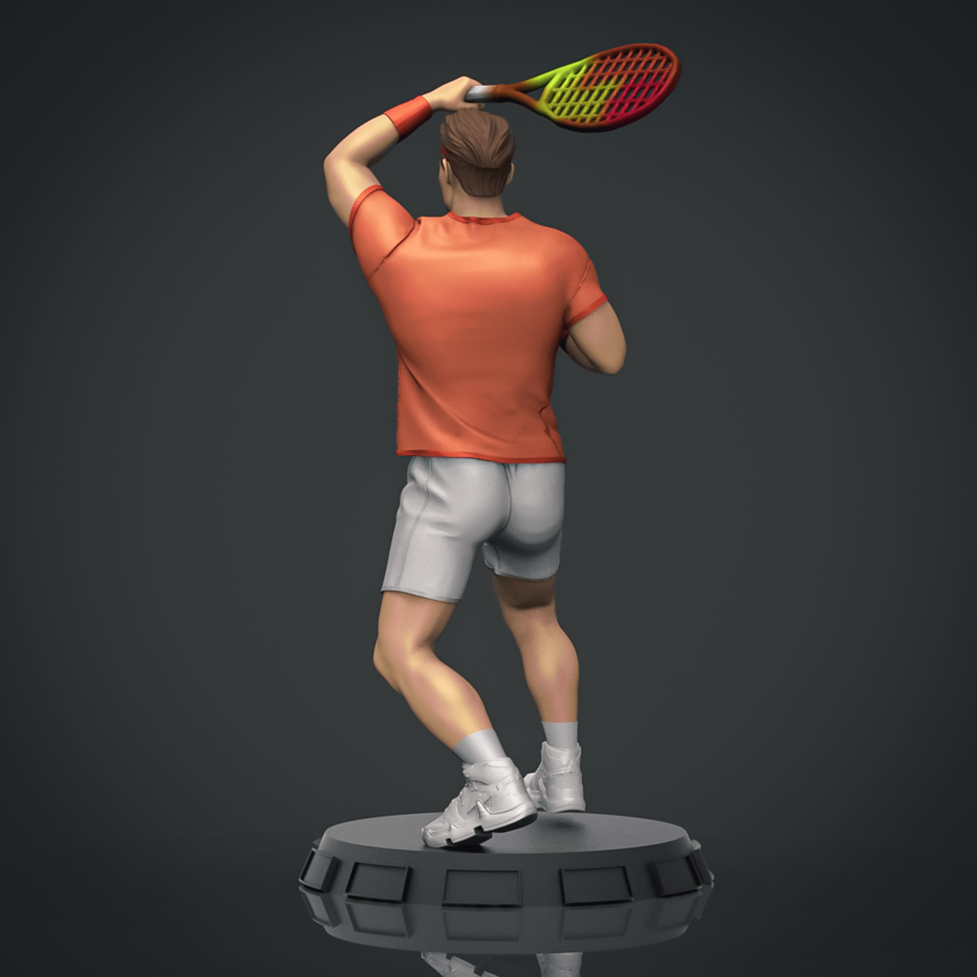  Rafael Nadal 3D Printable 4  3D print model_4