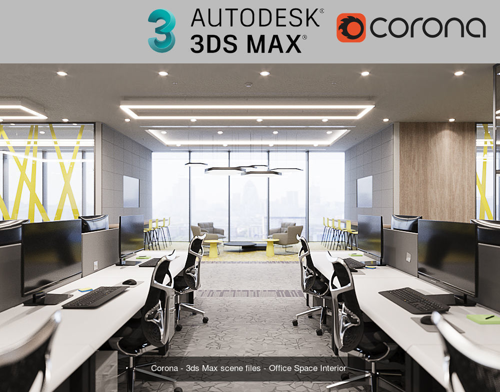 3ds Max Scenes files with Corona Setup 3D Model Collection_4