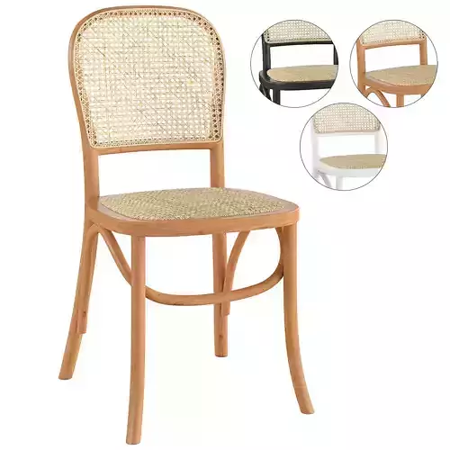 Salsa Rattan Bentwood Dining chair
