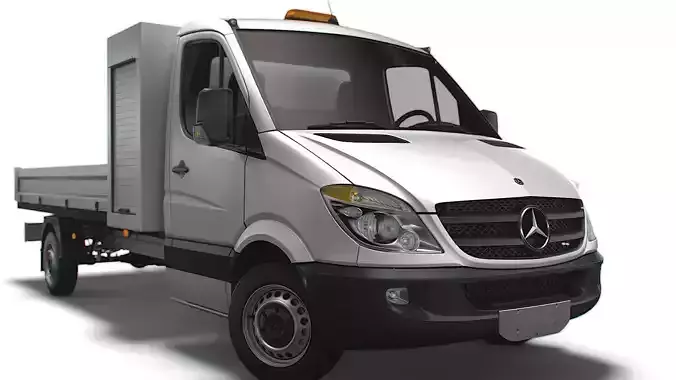 Mercedes Benz Sprinter Single Cab Tipper Toolpod 2008
