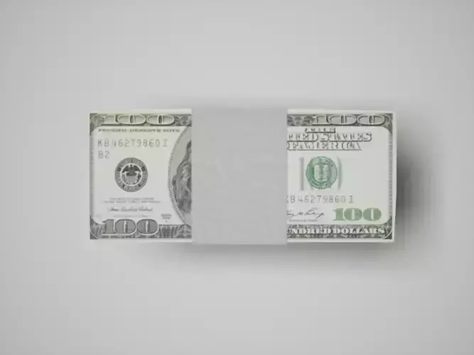 Stack of One Hundred Dollar Bills