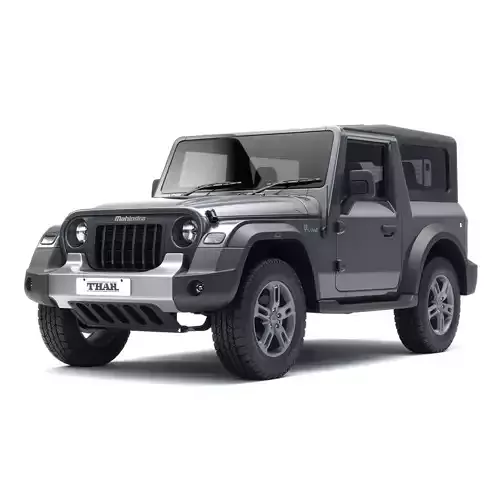 Mahindra Thar 2021 3D Model 3D model