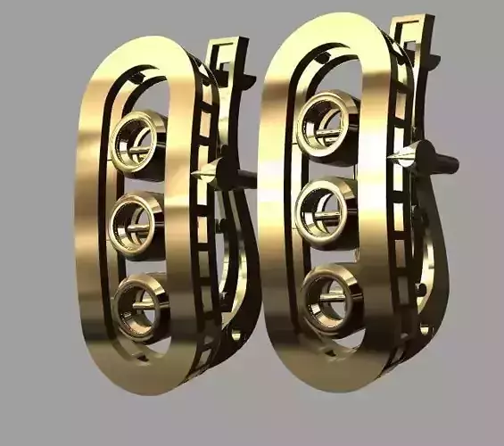 messika earing  3D print model