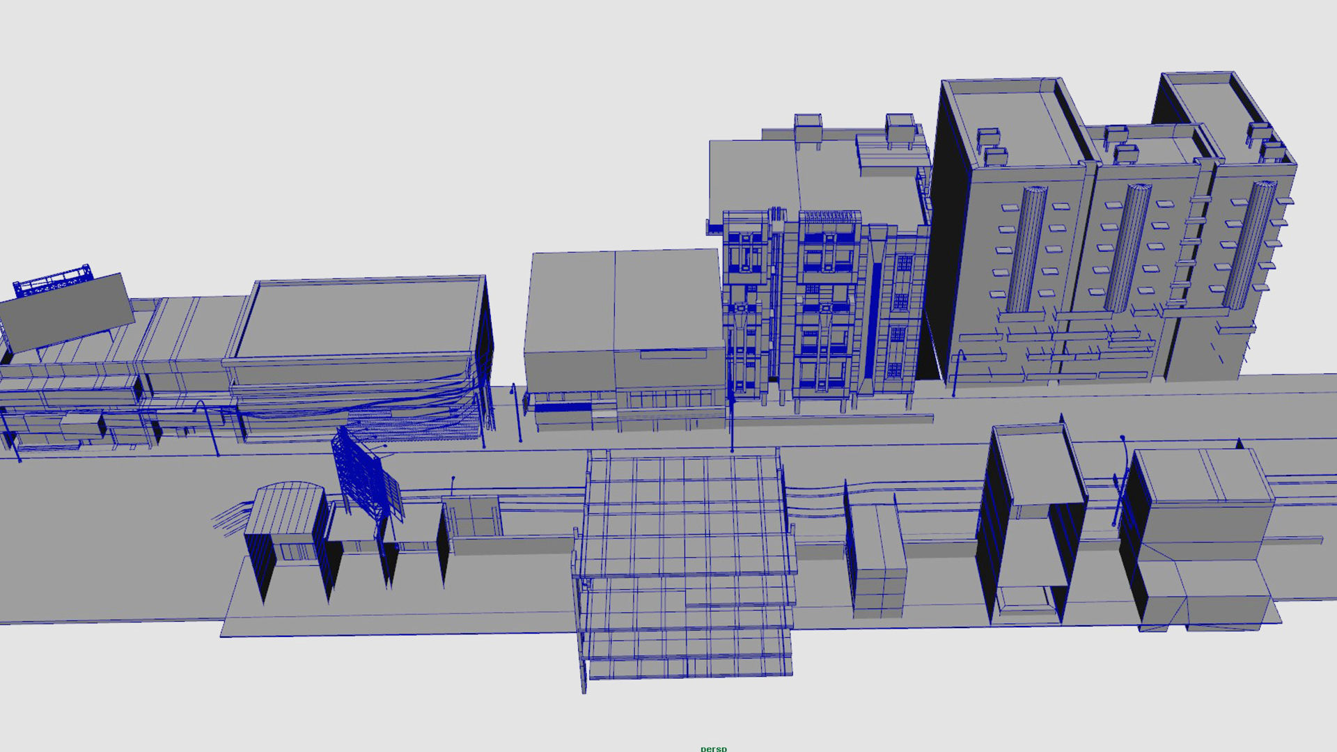 india street 3d model 3D model_19