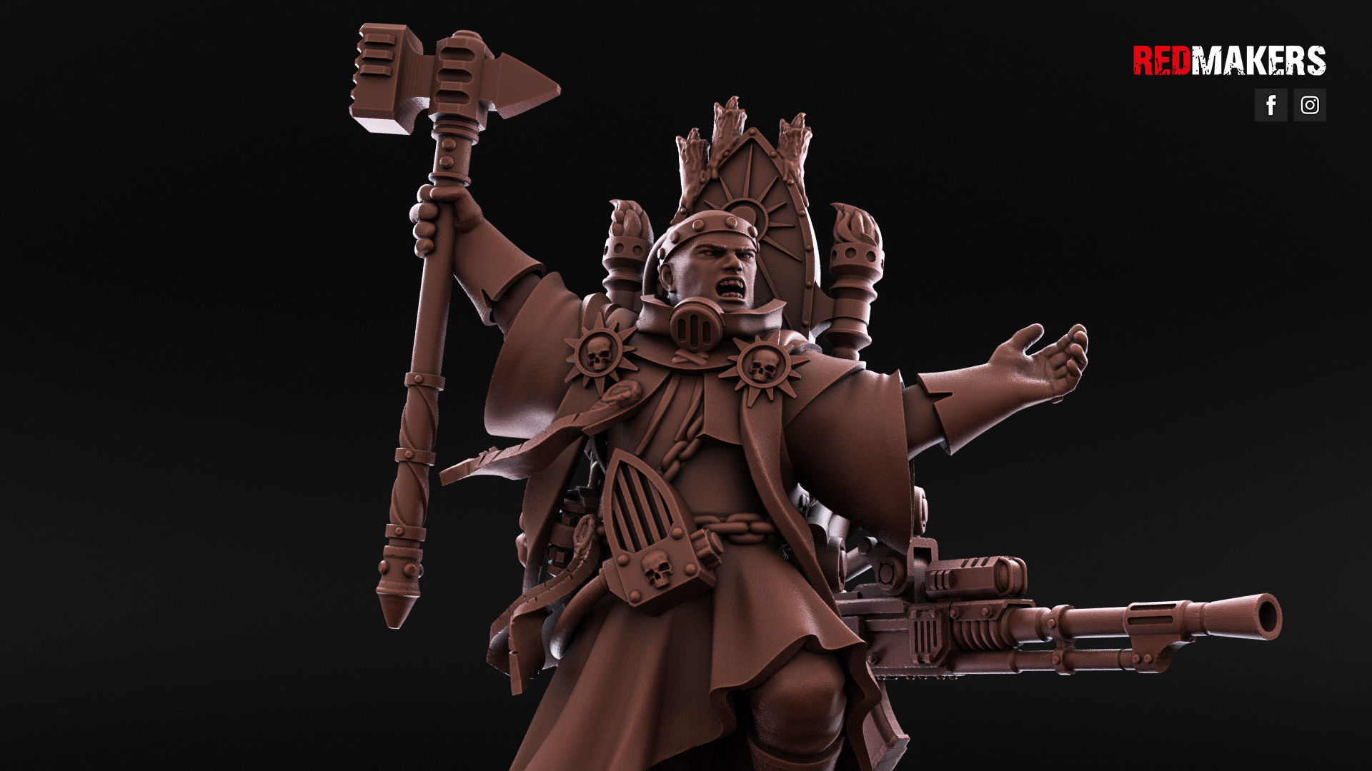 Preacher - Imperial Force 3D print model_9