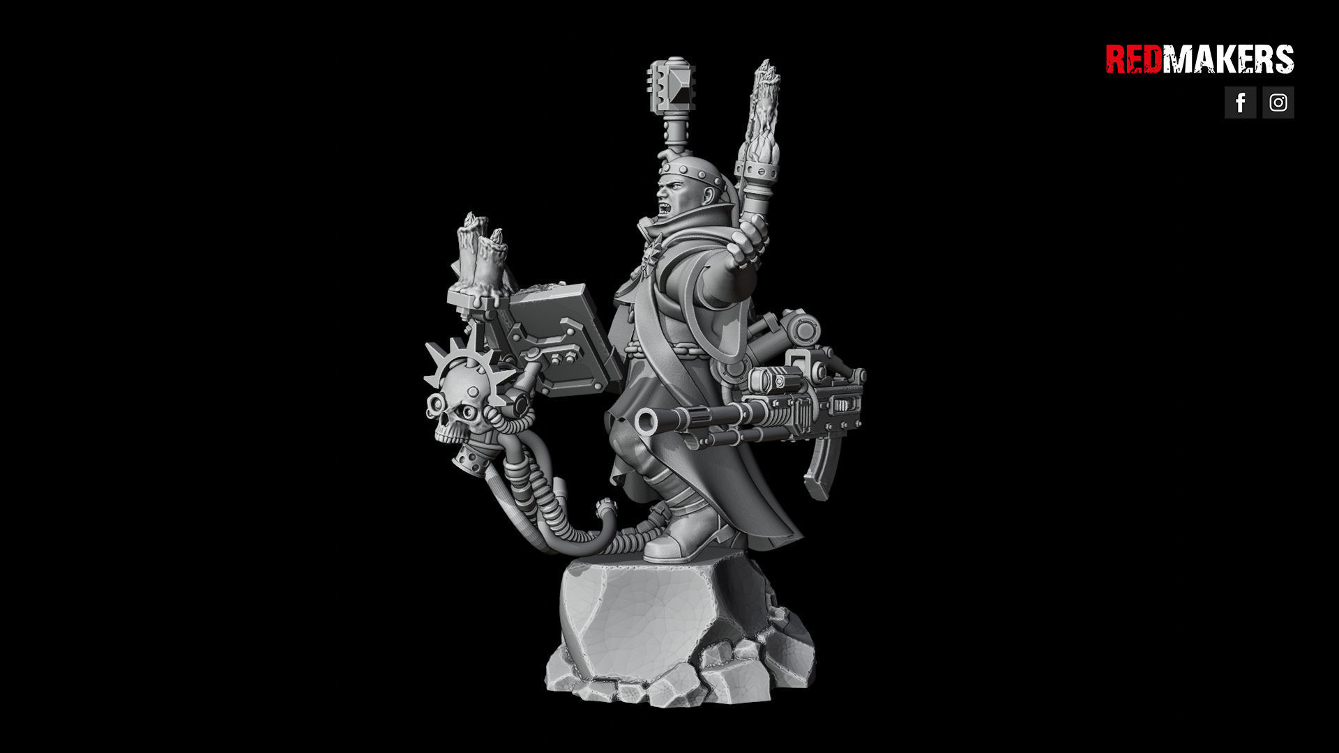 Preacher - Imperial Force 3D print model_12