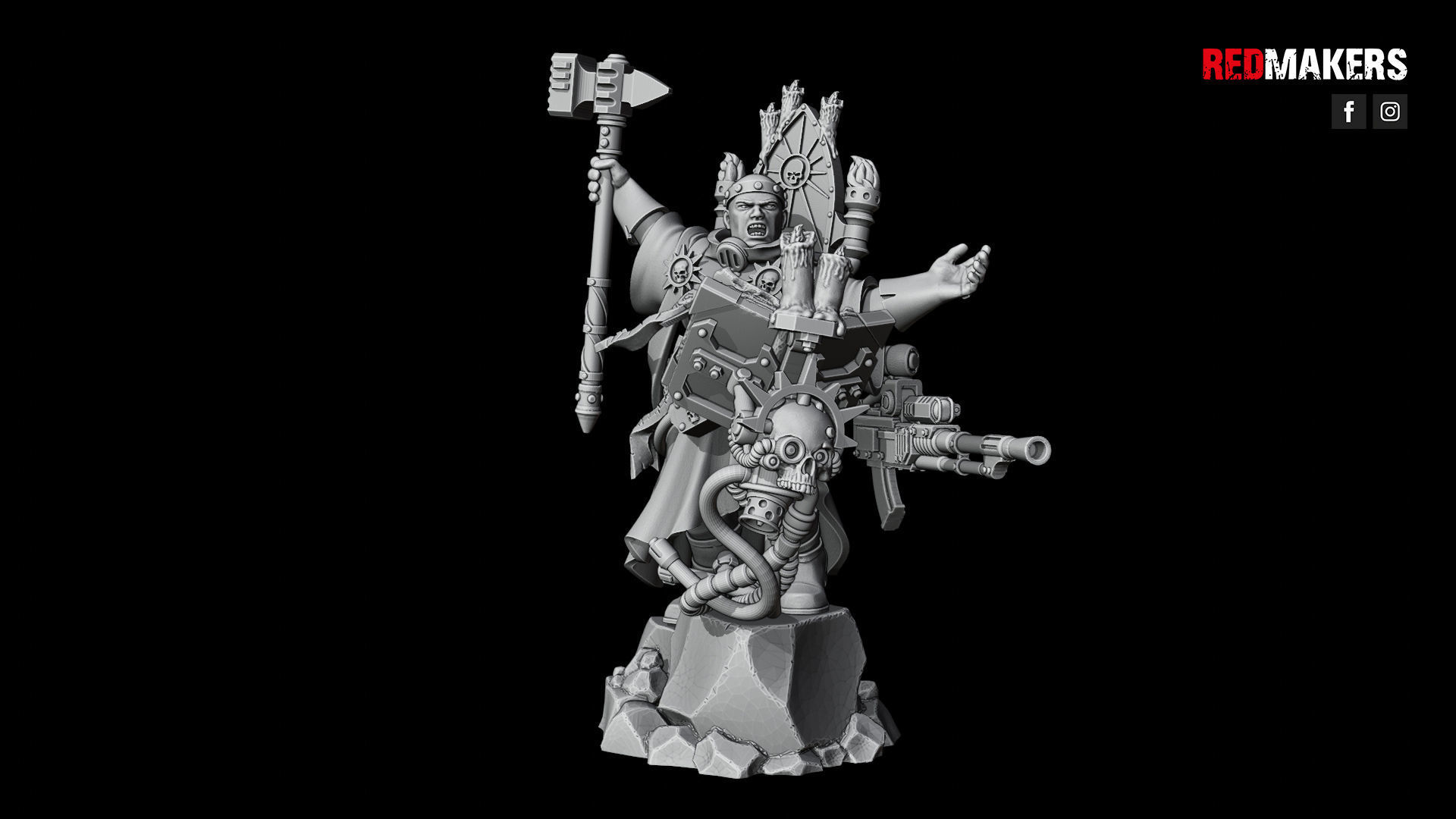 Preacher - Imperial Force 3D print model_11