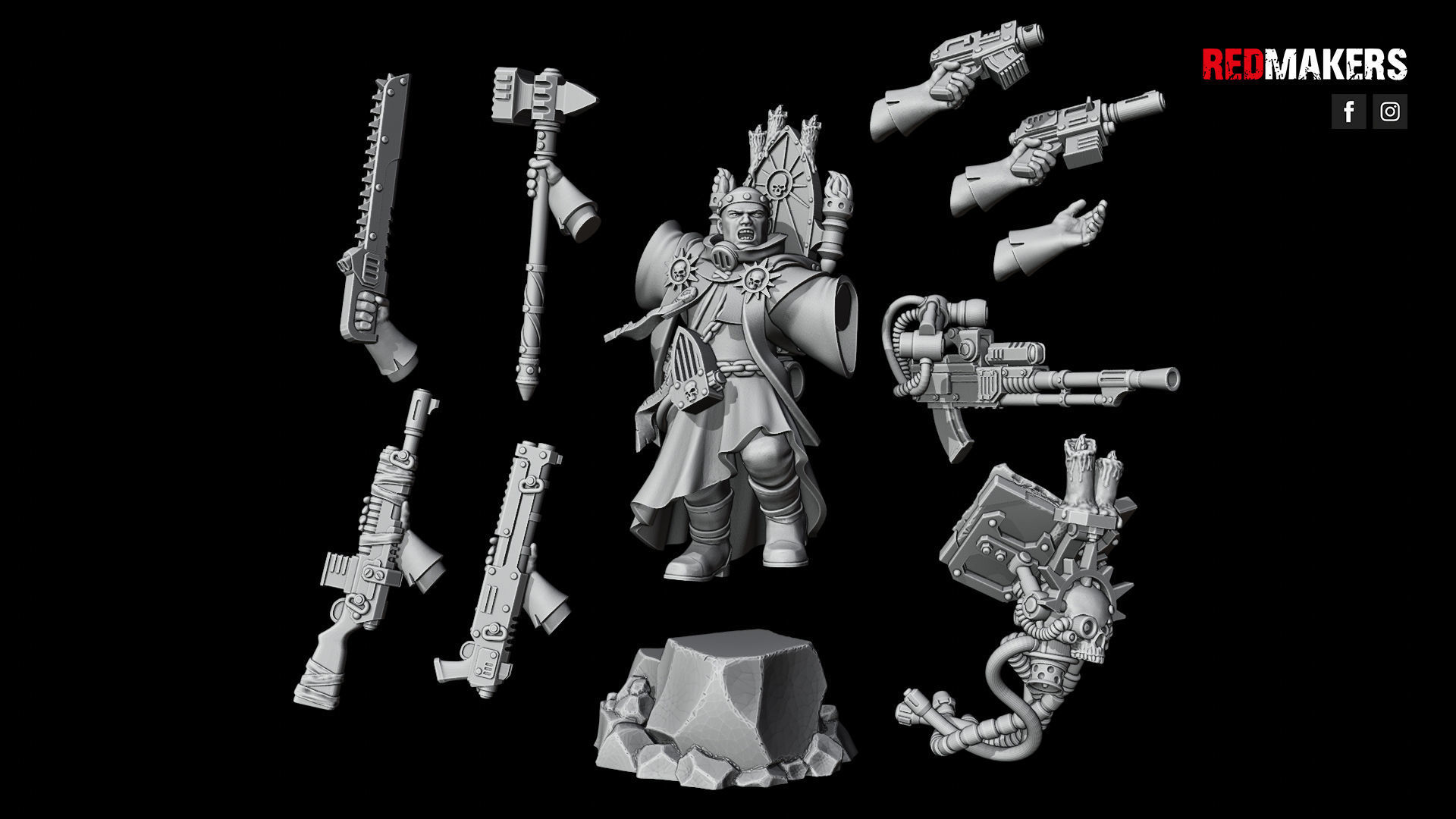 Preacher - Imperial Force 3D print model_16