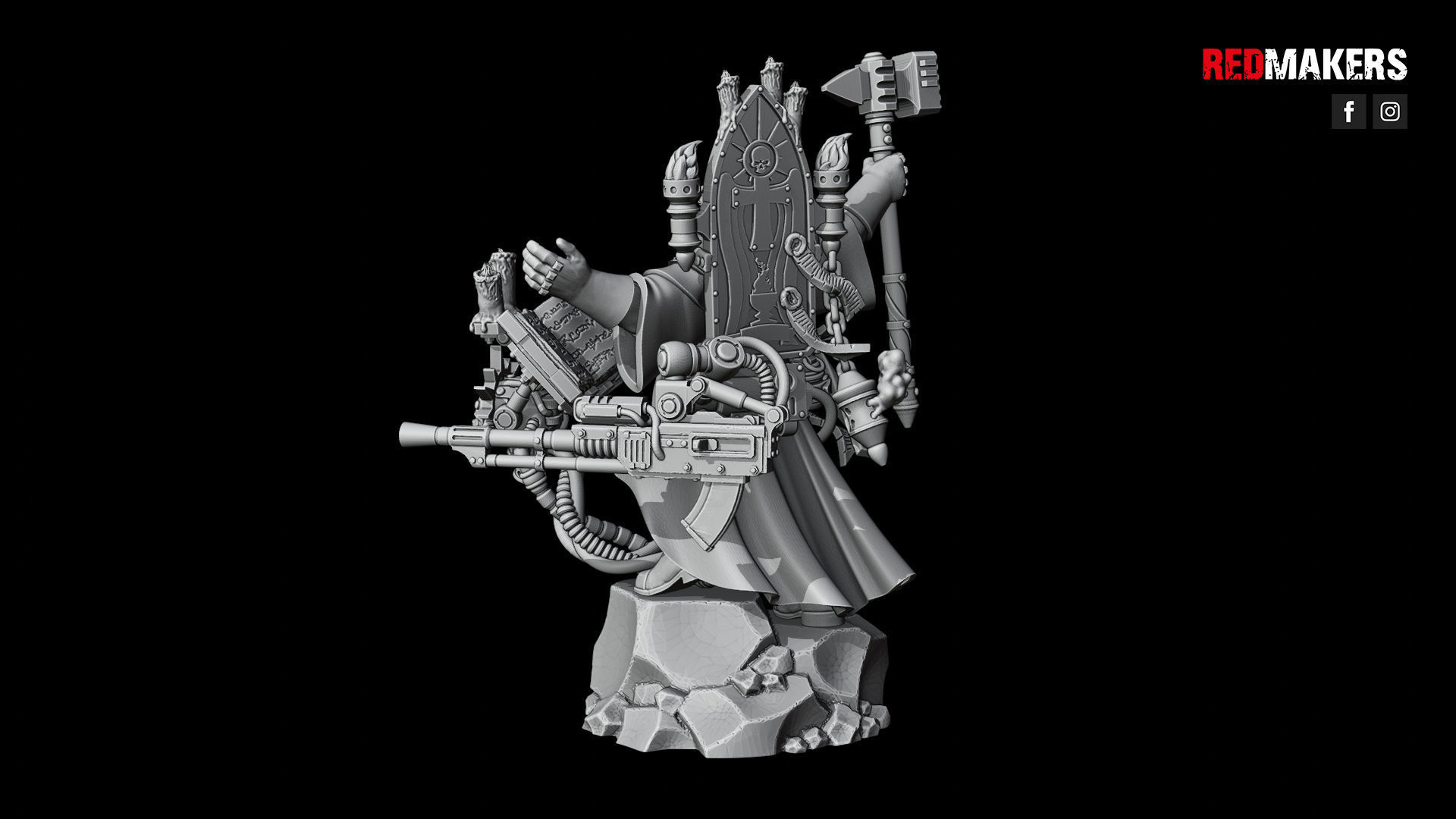 Preacher - Imperial Force 3D print model_13