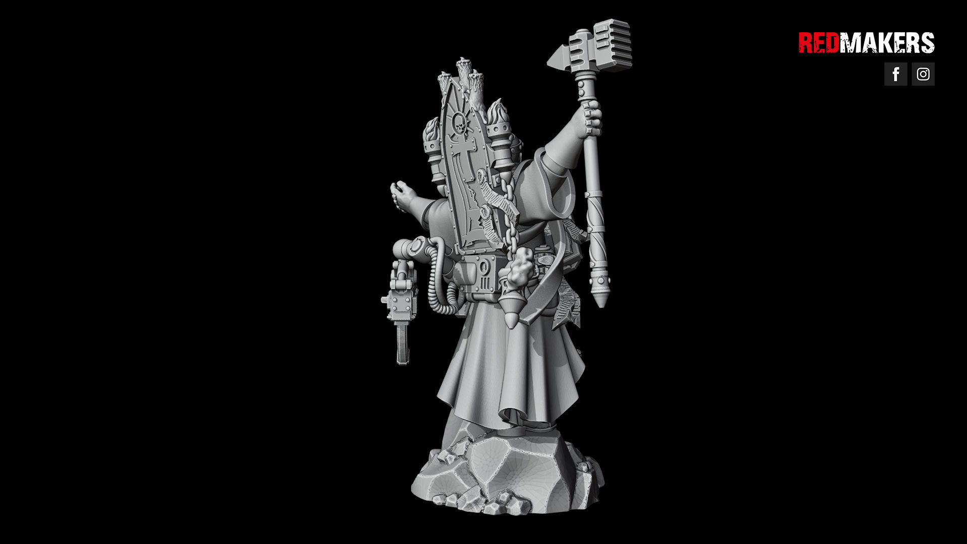 Preacher - Imperial Force 3D print model_14