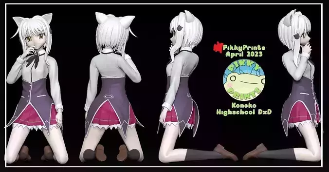 Koneko Toujou - Highschool DxD 3D print model