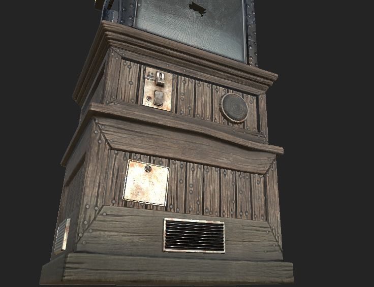 FortuneTeller Low-poly 3D model_2