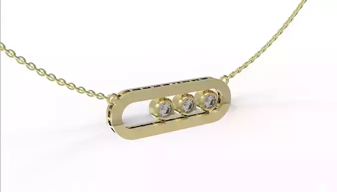 messika pendent  3D print model