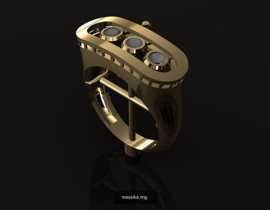 messika set trio 3D Model Collection_3