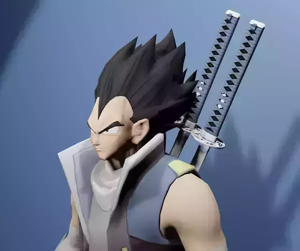 Vegeta 3D model
