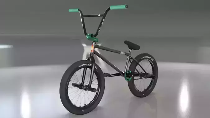 Realistic BMX Bike Bicycle BSD CULT ODYSSEY Street Dirt Skate  Free 3D model