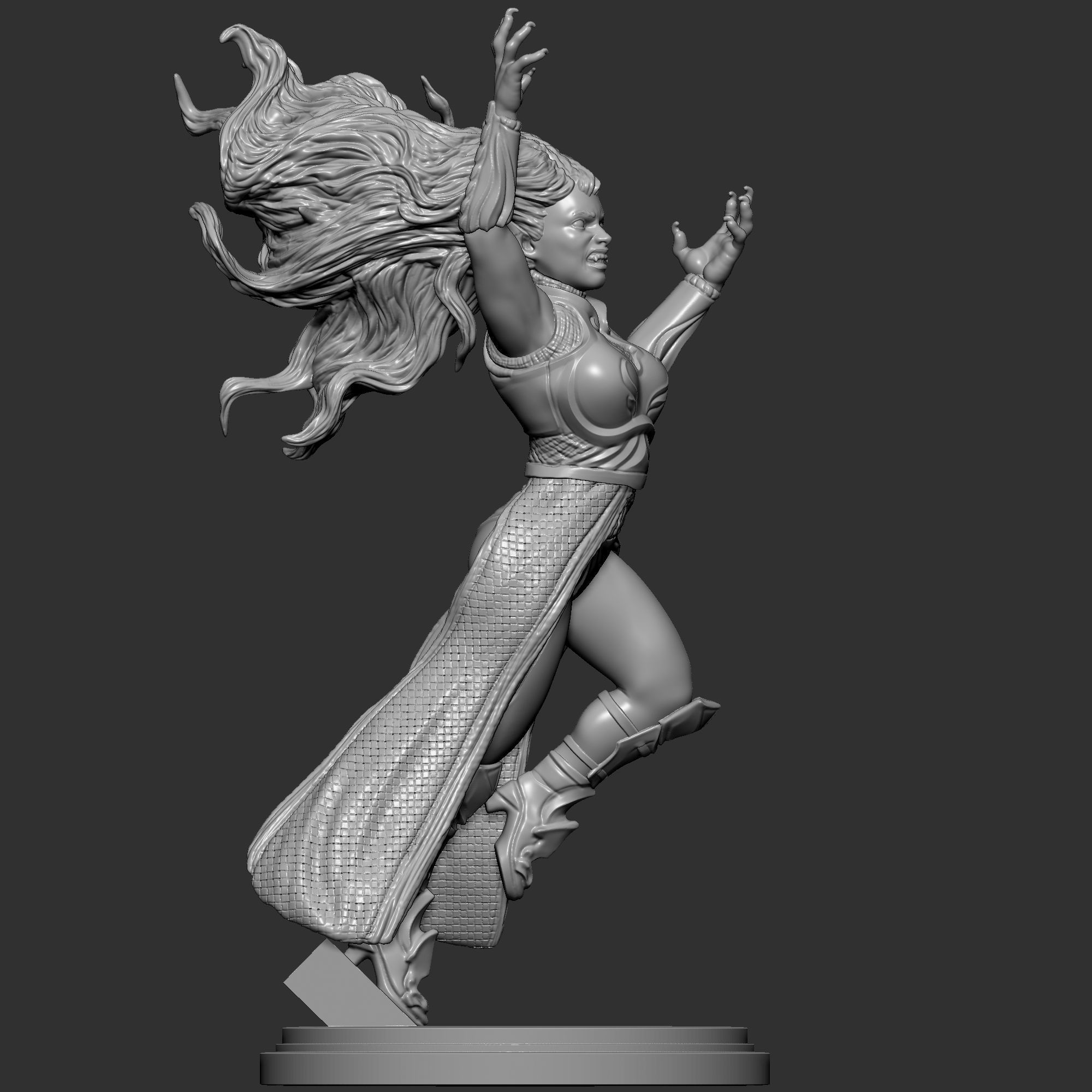 Seven Blades Project - Carmilla The Vampire 3D model_5