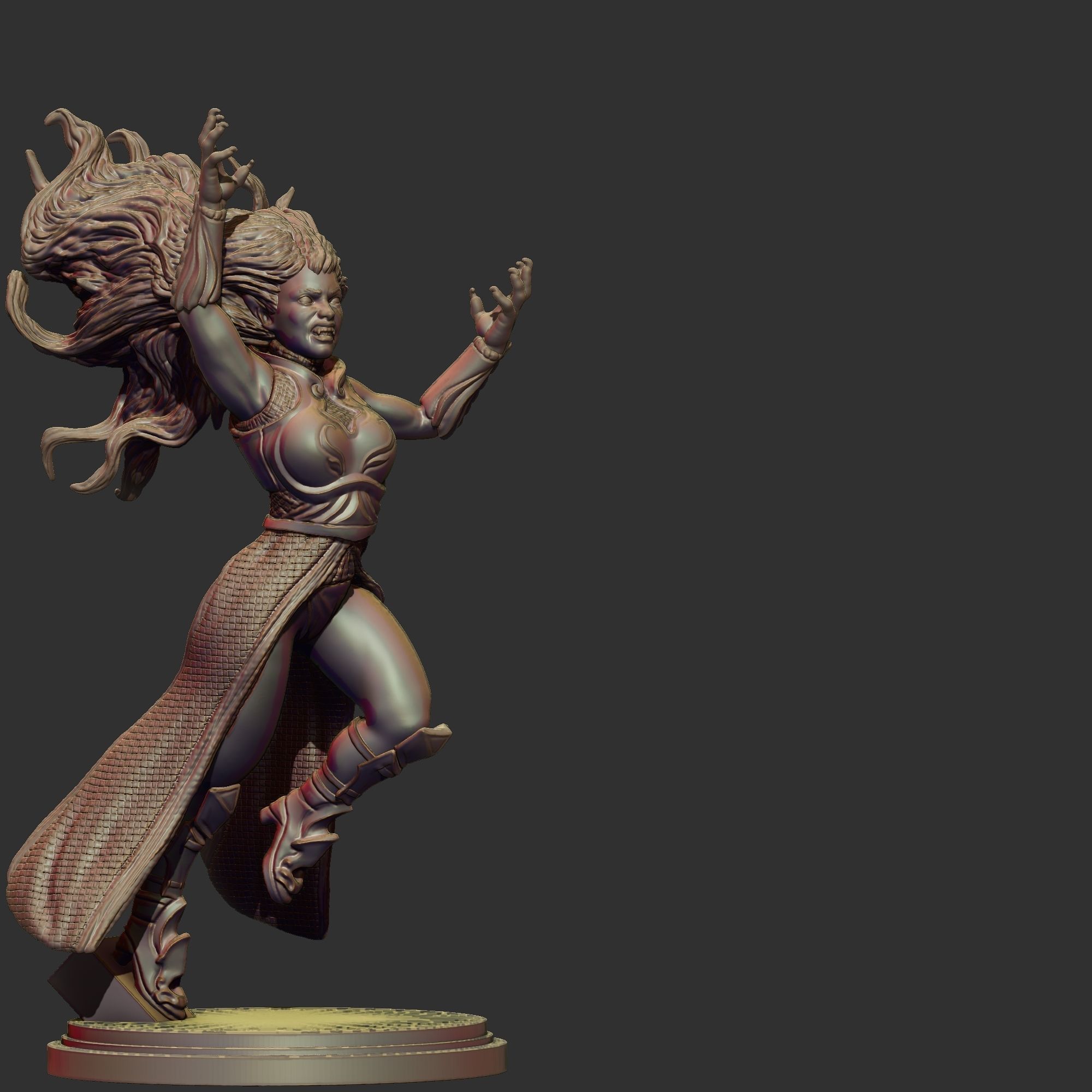 Seven Blades Project - Carmilla The Vampire 3D model_8