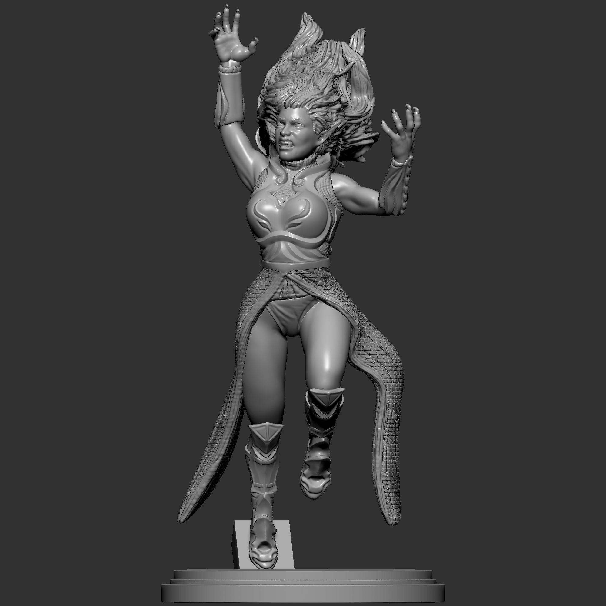 Seven Blades Project - Carmilla The Vampire 3D model_3