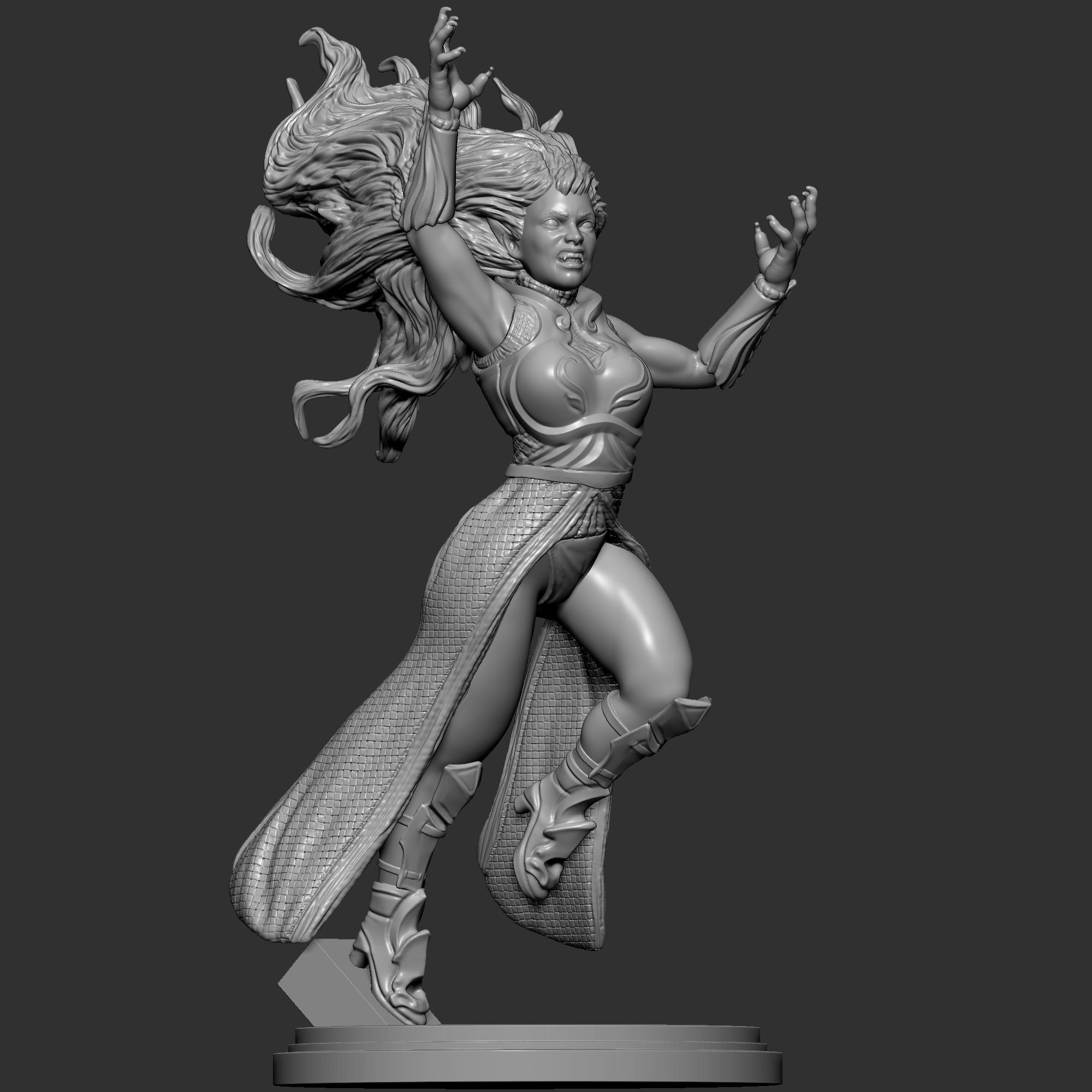 Seven Blades Project - Carmilla The Vampire 3D model_4