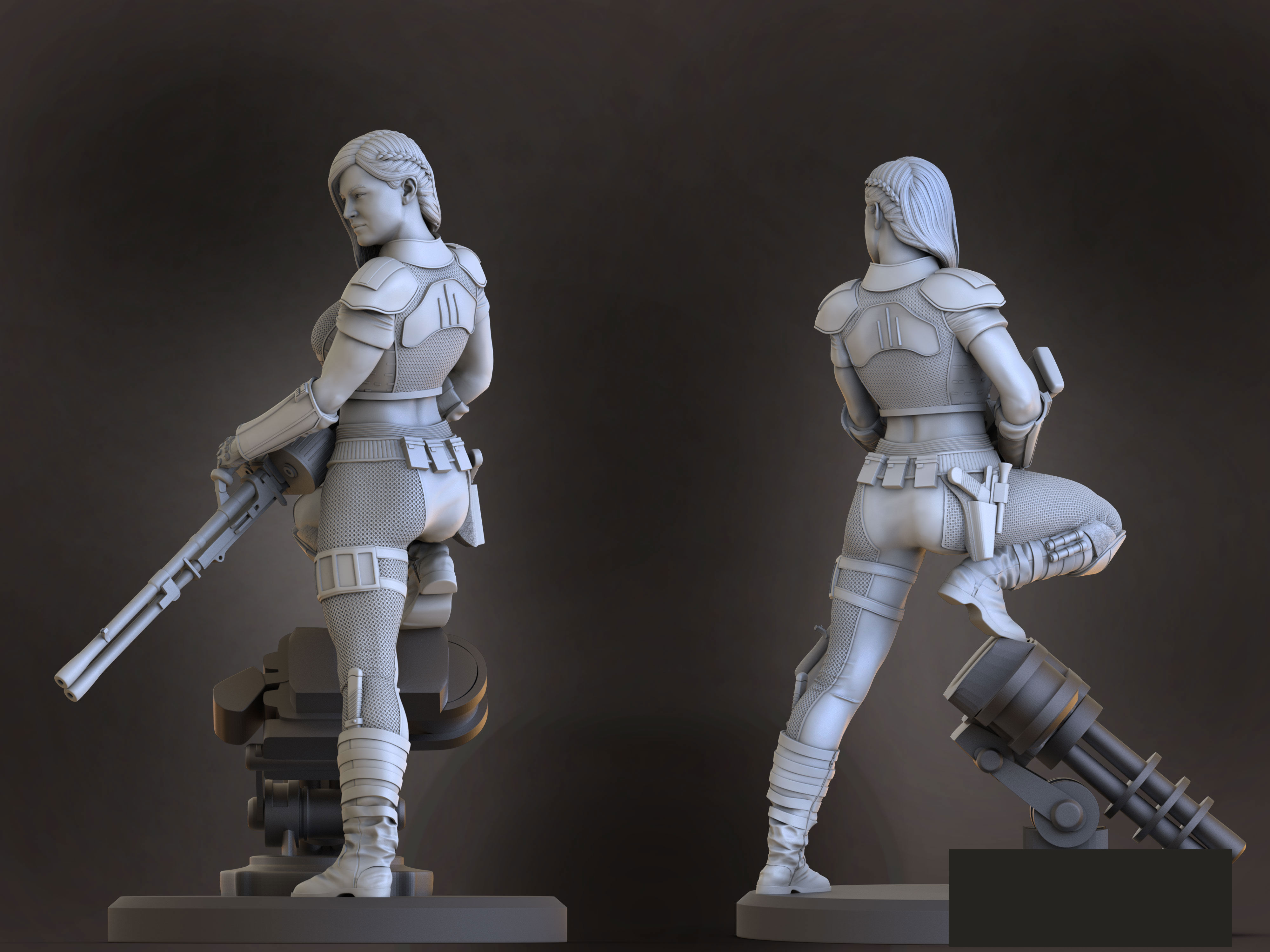 CARA DUNE 3D print model_2
