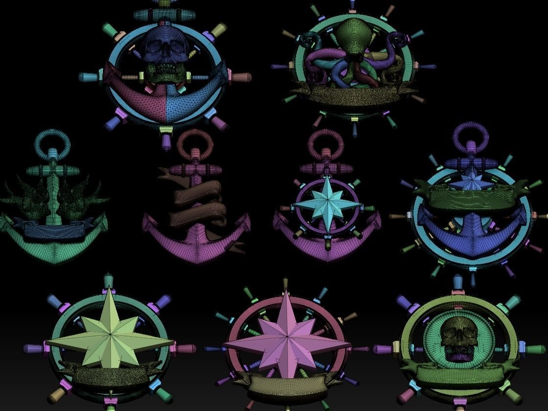 ANCHOR 3D print model_8