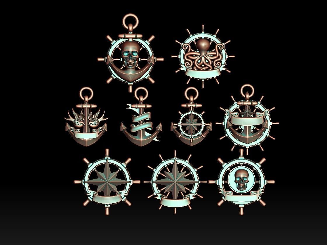 ANCHOR 3D print model_4