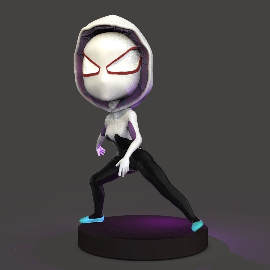 Spider Gwen 3D print model_1