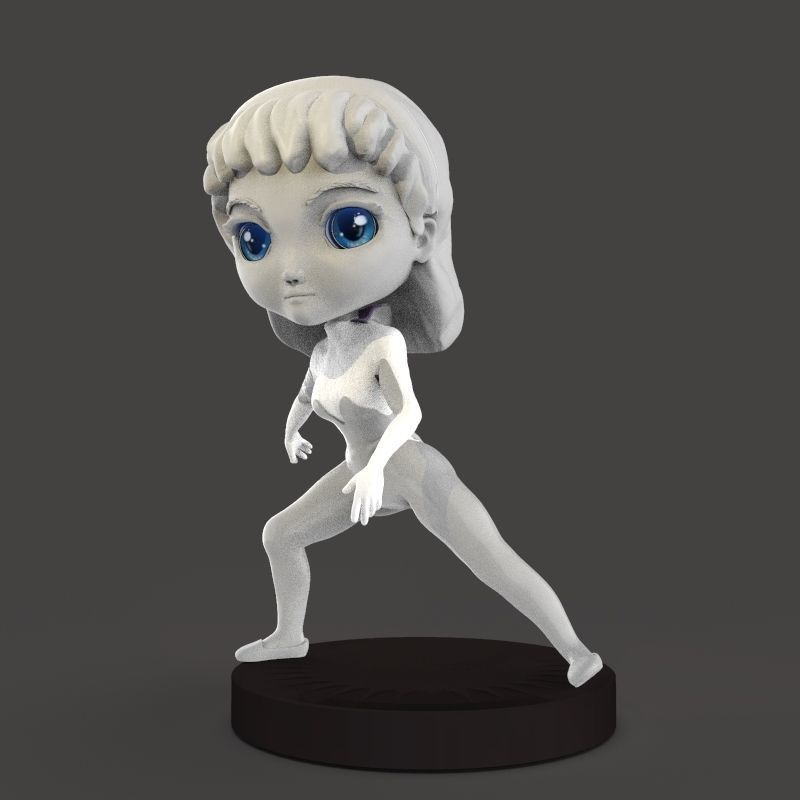 Spider Gwen 3D print model_10