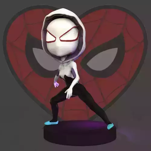 Spider Gwen 3D print model