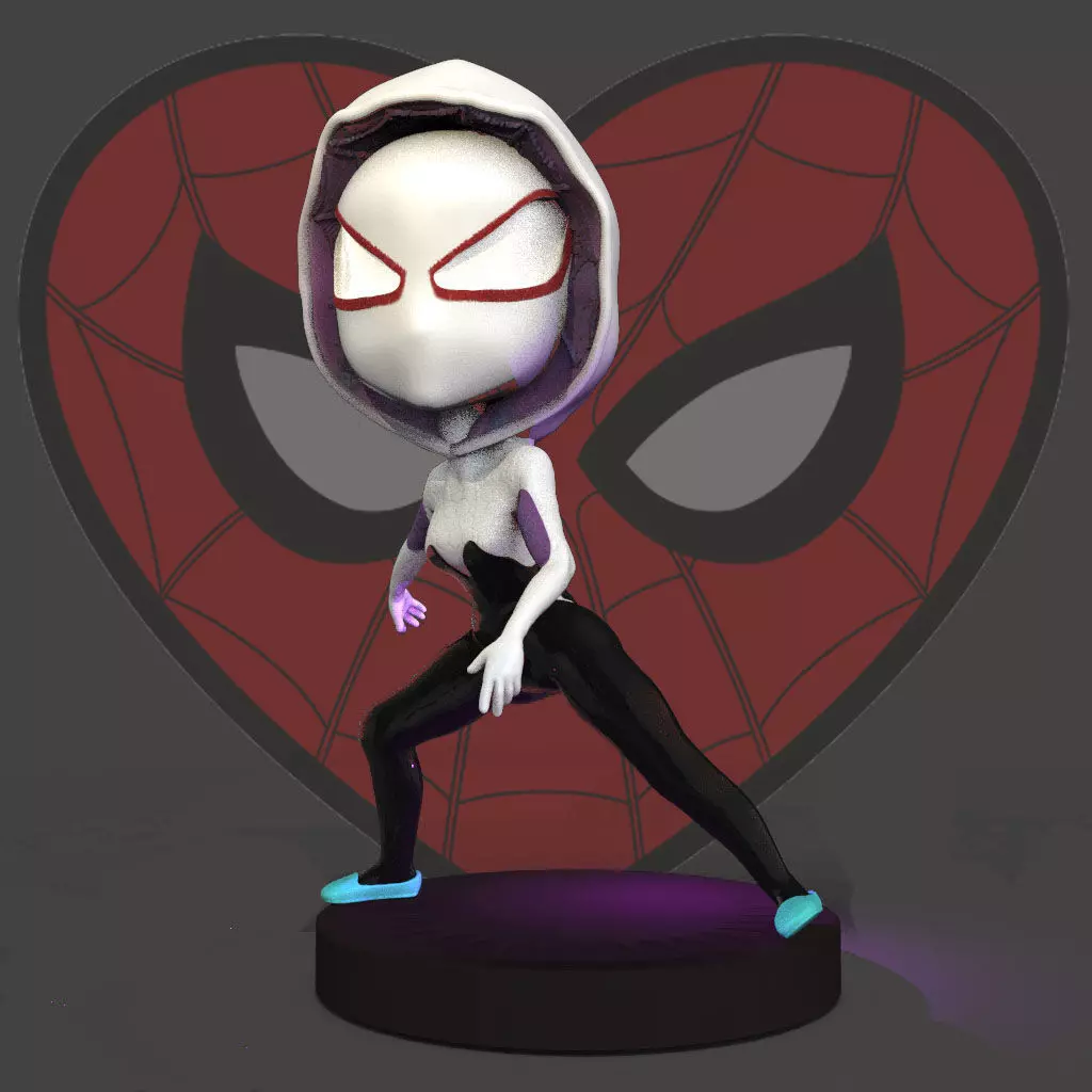 Spider Gwen 3D print model_0