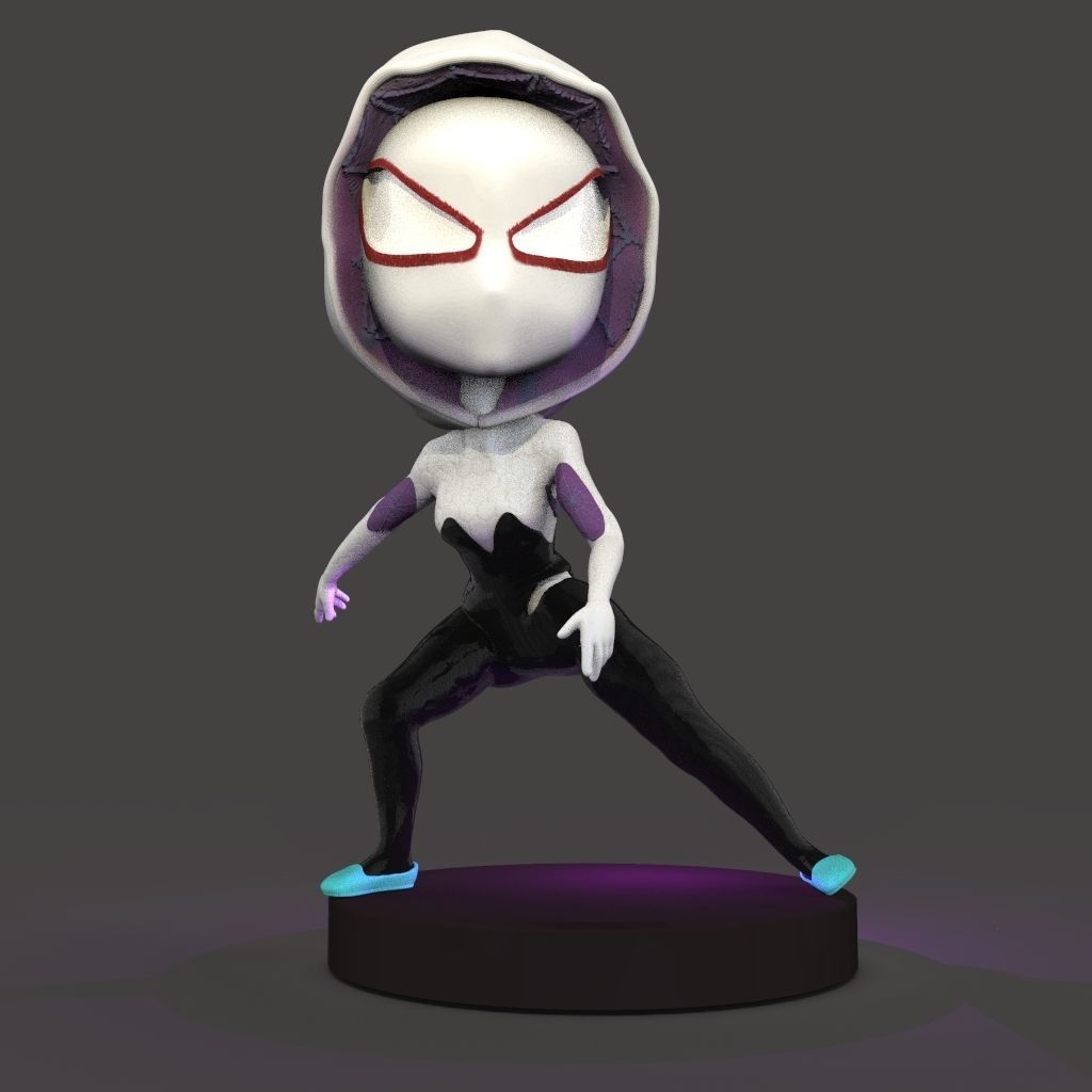 Spider Gwen 3D print model_2