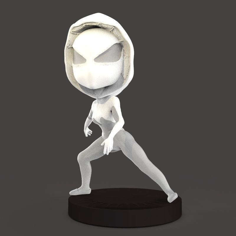 Spider Gwen 3D print model_6