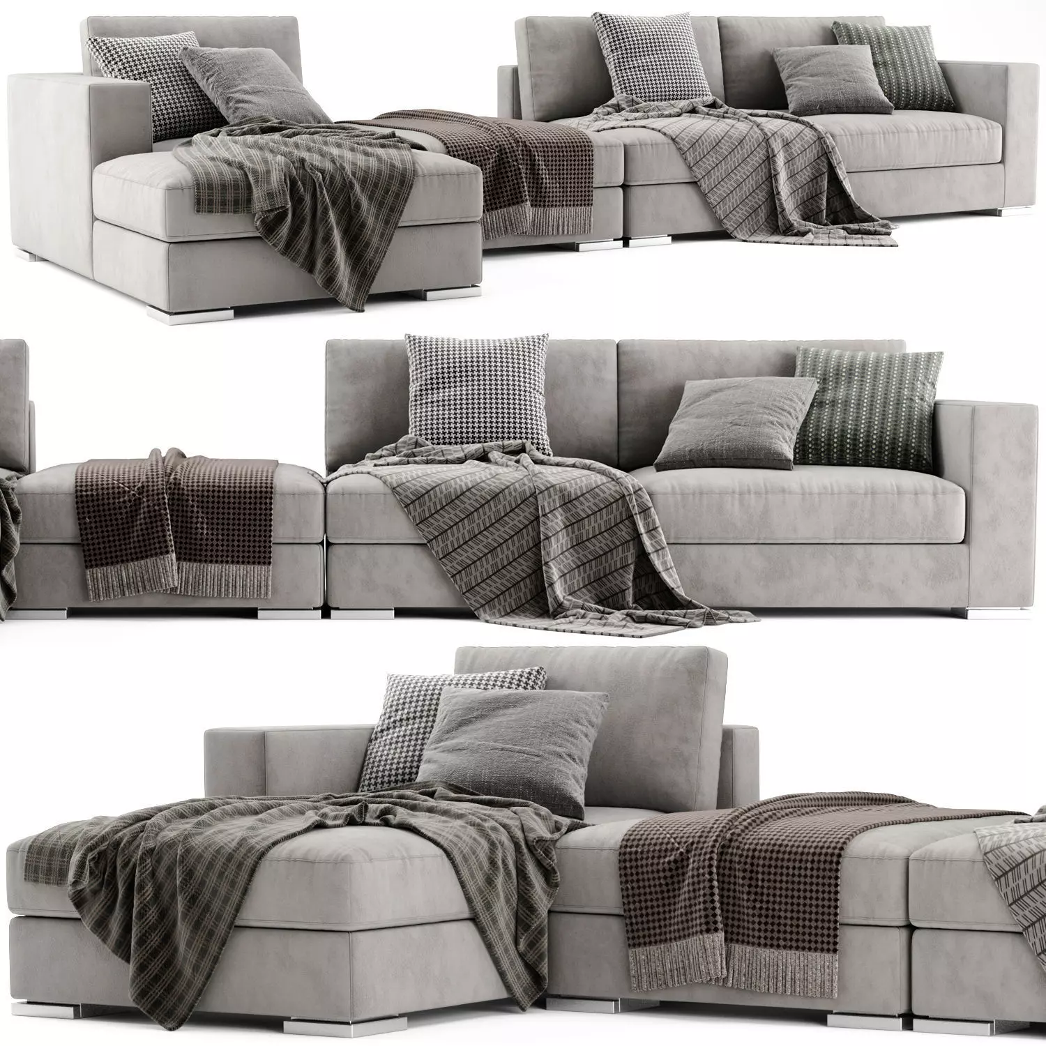 Jesse Alfred Sofa Composition 01 3D model