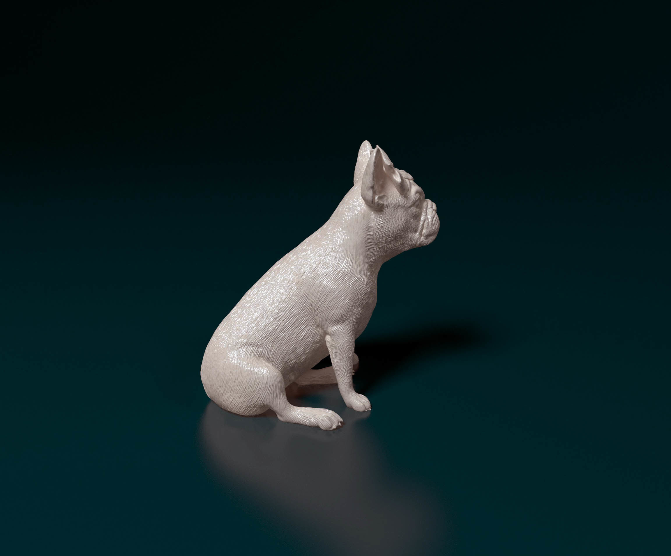 French bulldog 012 3D print model_2