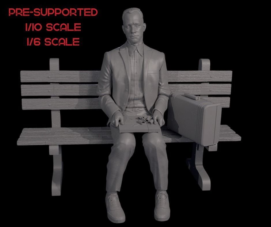 Forrest Gump 3D print model_1