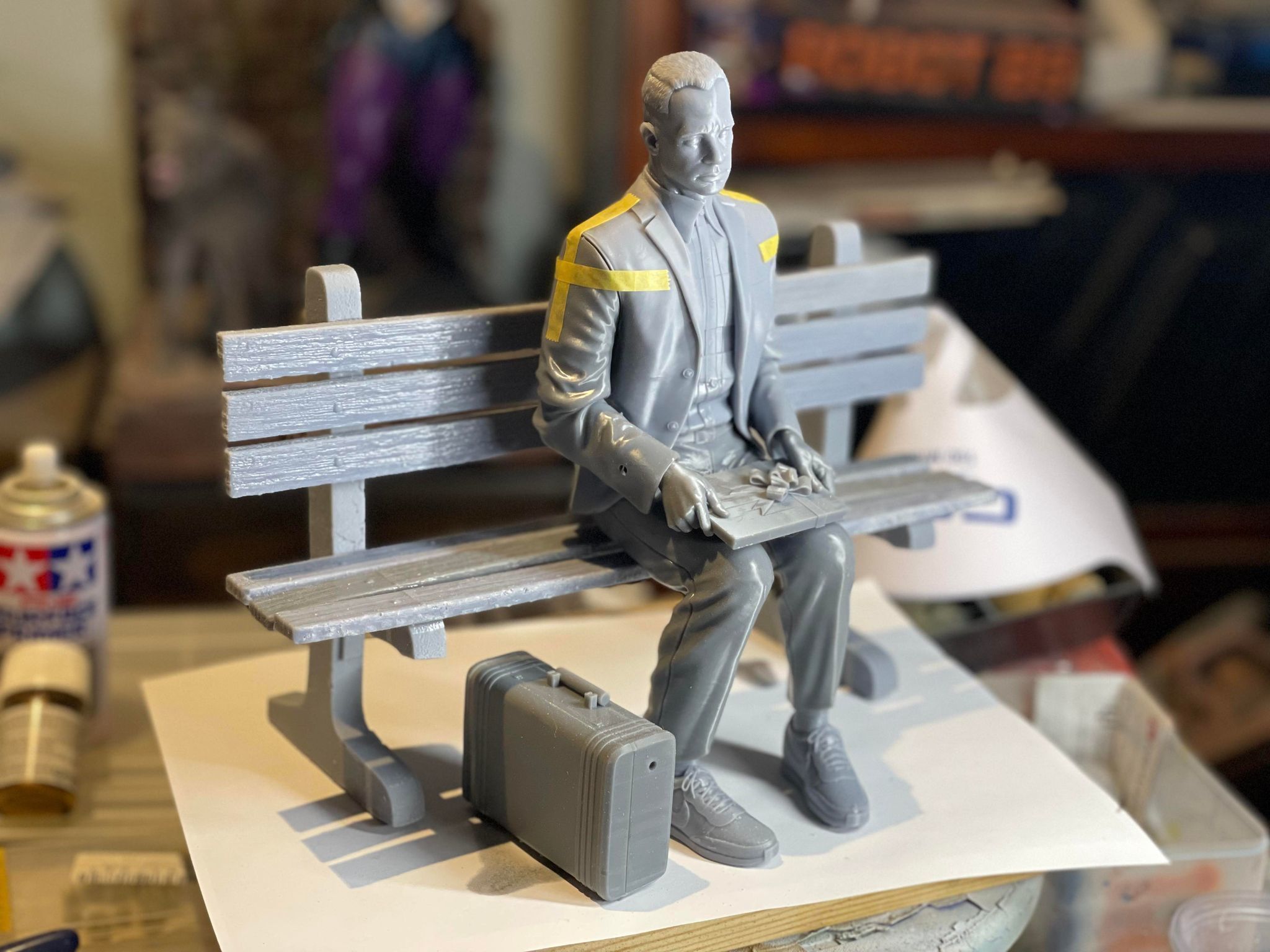 Forrest Gump 3D print model_3