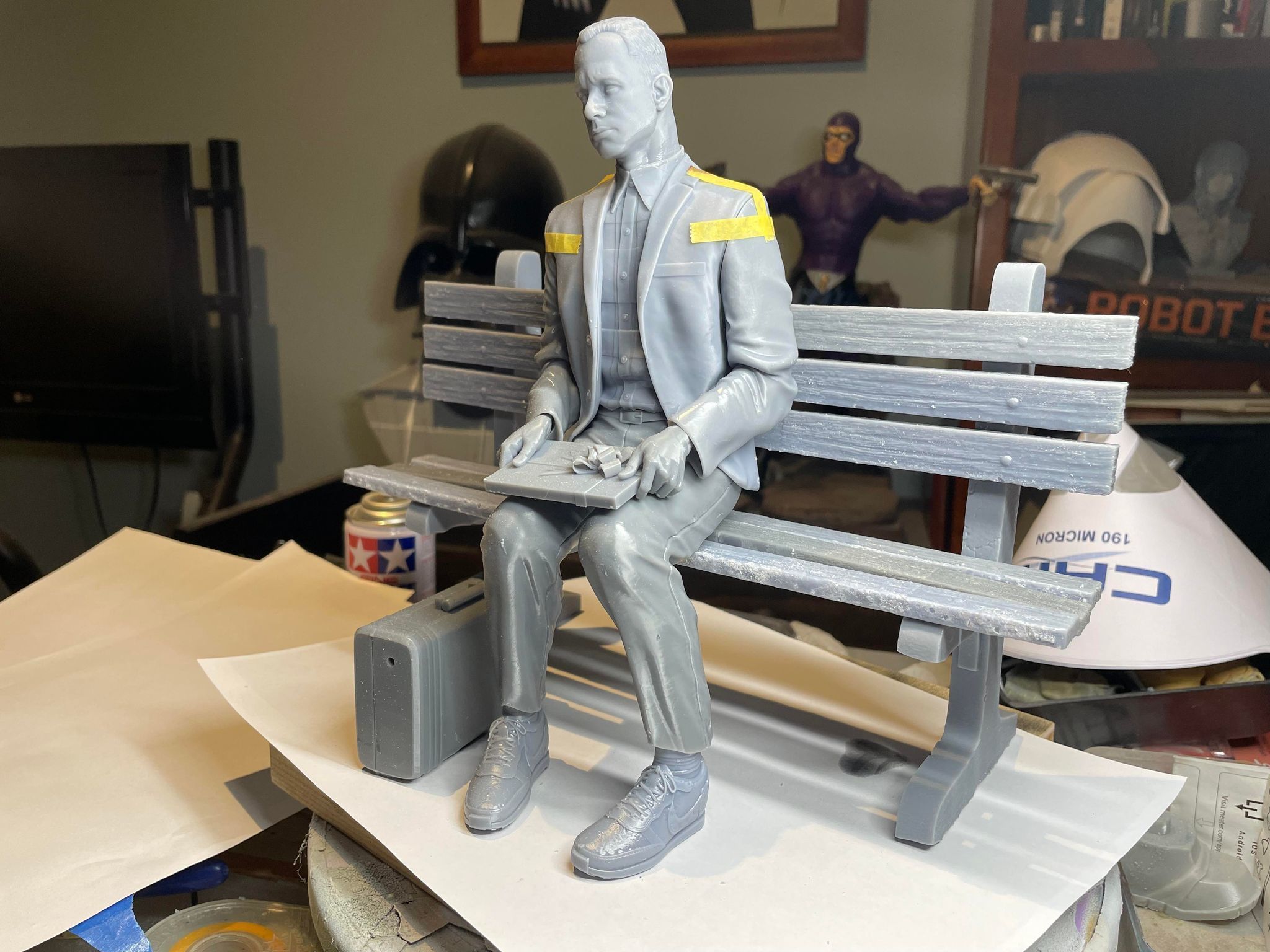 Forrest Gump 3D print model_5