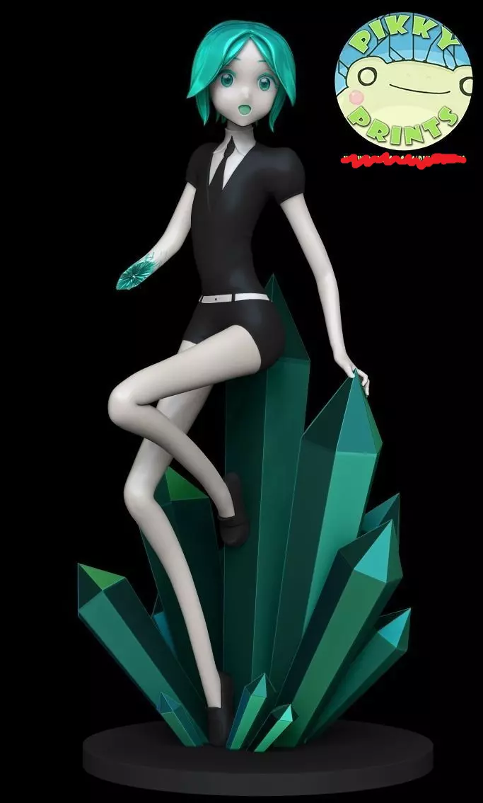 Phosphophyllite Phos - Houseki no Kuni 3D print model_0