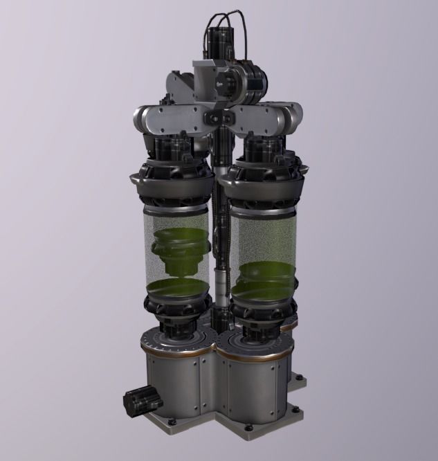 Incubator Low-poly 3D model_2