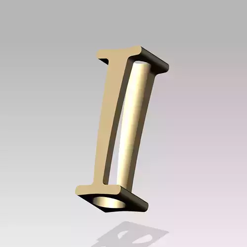 Straw Buddy 3D Model - I Shape 3D print model