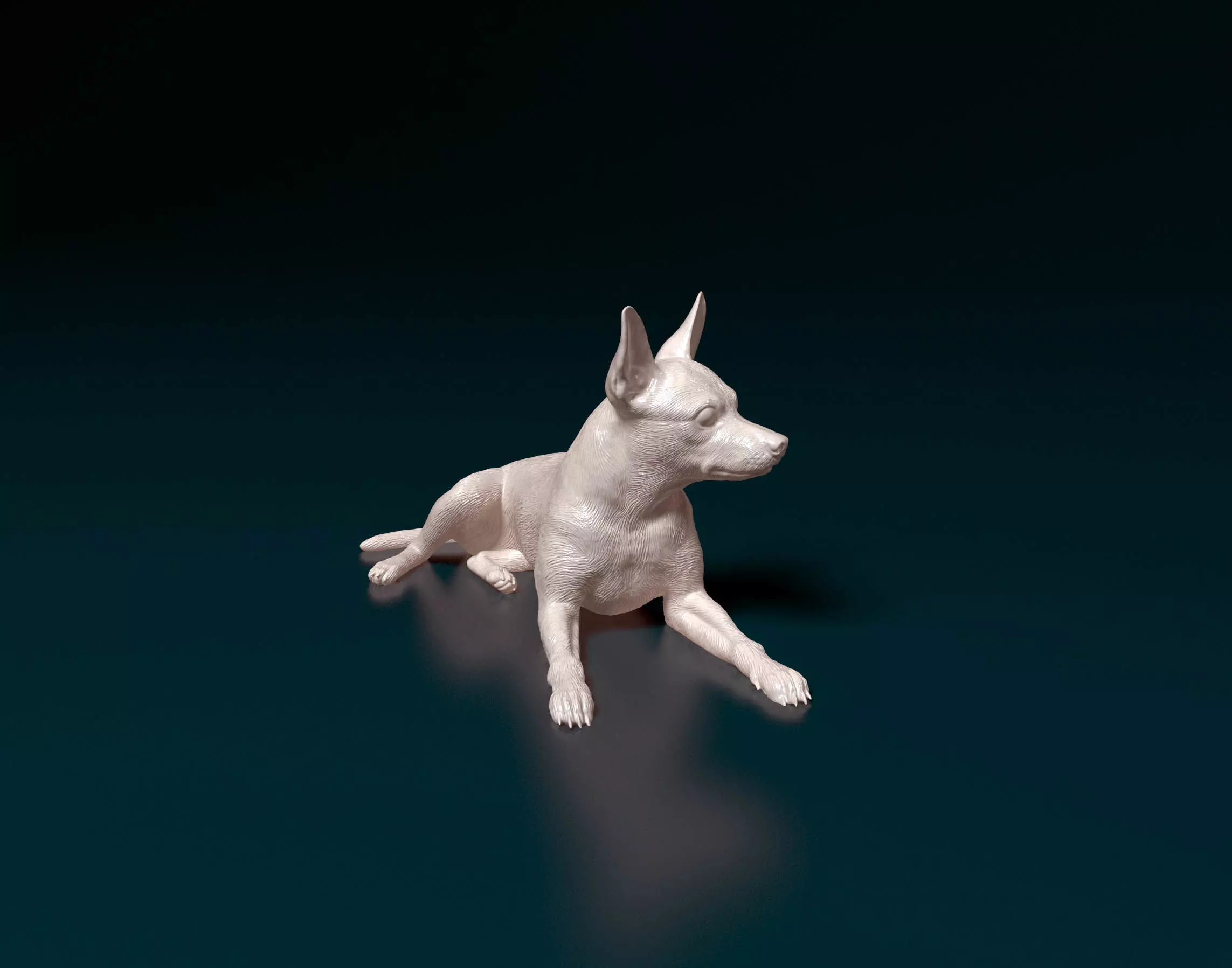 Miniature Pinscher 3D print model_0