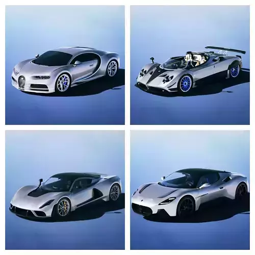 Supercar Cars Collection VOL1 